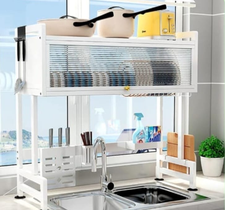 Steel Aura Kitchen Rac
